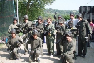  Prepared to wage war 